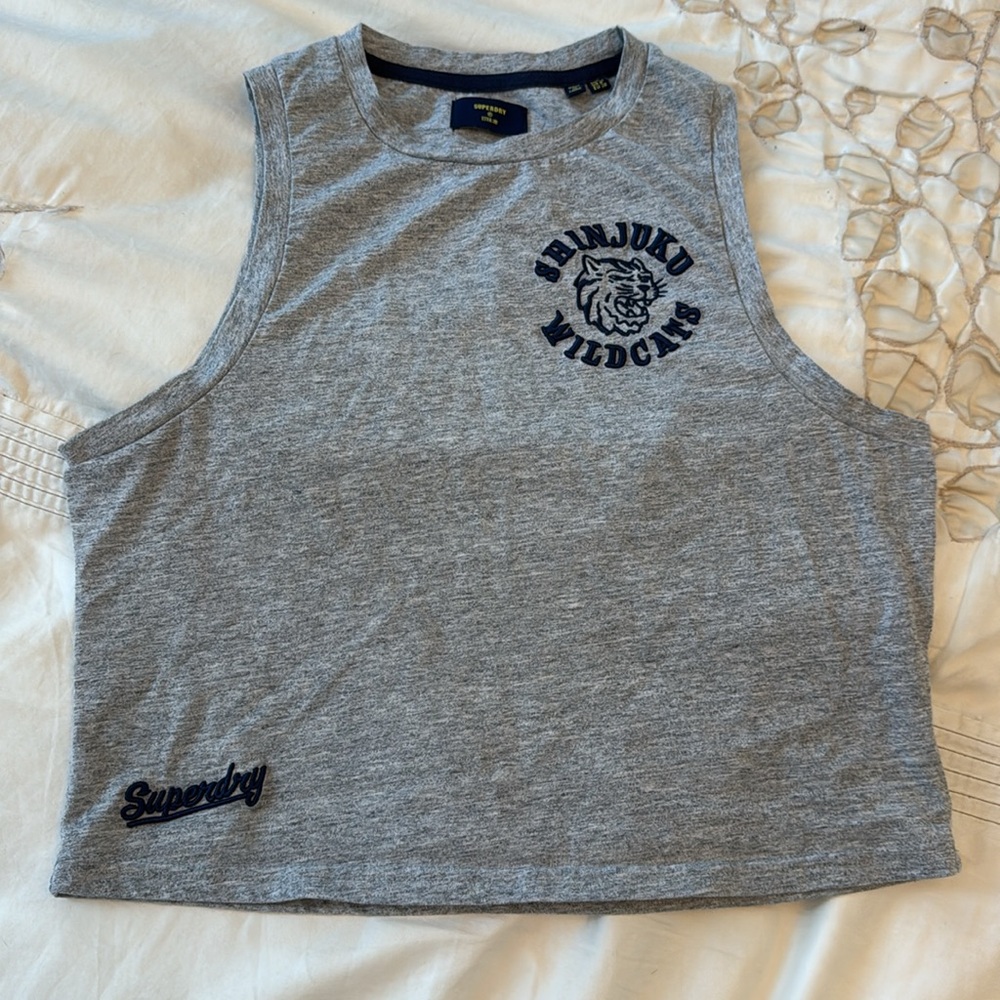 Superdry Gray Tank Top